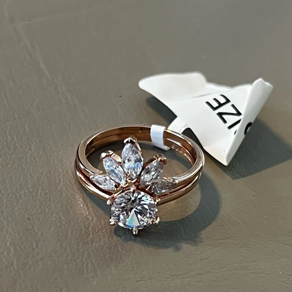 Charmed Aroma | Size 6 Stackable Rings - Picture 1 of 9